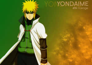 The Legendary Fourth Hokage, Minato Namikaze In Action Wallpaper