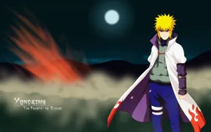 The Legendary Fourth Hokage: Minato Namikaze Wallpaper