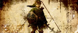The Legendary Hero - The Legend Of Zelda Hyrule Wallpaper