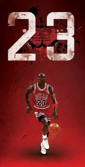 The Legendary Michael Jordan, Available As An Iphone Wallpaper Wallpaper