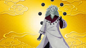 The Legendary Sage Of The Six Paths, Hagoromo Otsutsuki, Emanating Power And Wisdom. Wallpaper