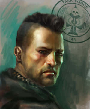 The Legendary Soap Mactavish In Action Wallpaper