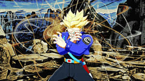 The Legendary Super Saiyan Trunks From Dragon Ball Z Wallpaper