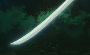 The Legendary Tenseiga Sword In Action Wallpaper