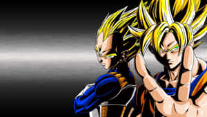 The Legendary Transformation - Vegeta Super Saiyan Wallpaper