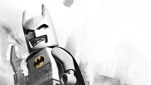 The Lego Batman Movie Fighting Scene Wallpaper