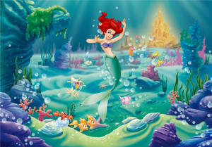 The Little Mermaid Heir Of Sea Wallpaper