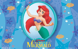 The Little Mermaid Photo Frame Wallpaper