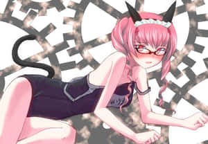 The Lively And Charming Faris Nyannyan In Her Element Wallpaper