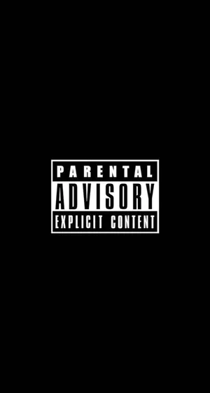 The Logo For Parental Advisory Explicit Content Wallpaper