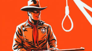 The Lone Ranger Orange Wallpaper