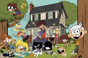 The Loud House Family Portrait Wallpaper