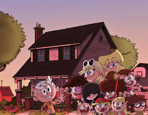 The Loud House Family Portrait Wallpaper