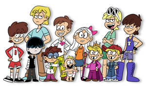 The Loud House Genderbend Wallpaper