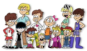 The Loud House Genderbend Wallpaper