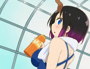 The Loveable Cast Of Miss Kobayashi's Dragon Maid Wallpaper