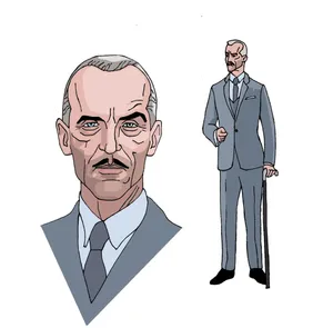 The Loyal Confidant, Alfred Pennyworth Wallpaper