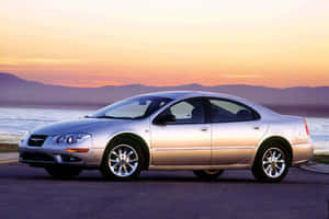 The Luxurious Chrysler Lhs Sedan Wallpaper