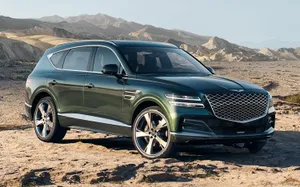 The Luxurious Genesis Gv80 In All Its Glory Wallpaper