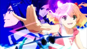 The Macross Delta Team Carries A Mission Of Peace And Unity As They Explore The Vast Galaxy. Wallpaper