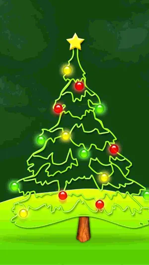 The Magic Of Christmas Spreads Joy With Beautiful Lights Wallpaper