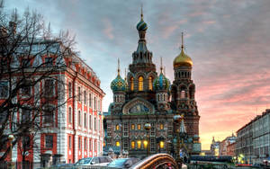 ‘the Magical Street Attractions Of Saint Petersburg, Russia’ Wallpaper