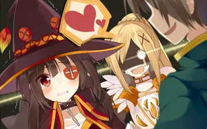 The Magical World Of Konosuba Comes Alive Wallpaper