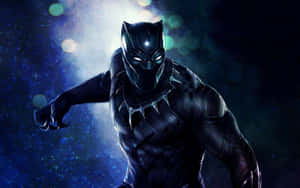 The Magnificent Black Panther Landscape Wallpaper