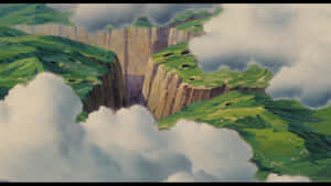 The Magnificent Laputa Castle In The Sky Wallpaper