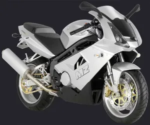 The Majestic Beauty Of An Mz Motorcycle Wallpaper