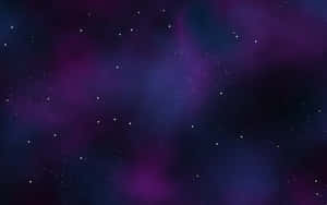 “the Majestic Black And Purple Galaxy” Wallpaper