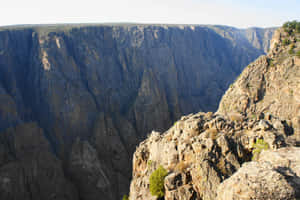 The Majestic Black Canyon Of Gunnison Wallpaper