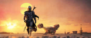 The Mandalorian Star Wars 2560 X 1080 Wallpaper