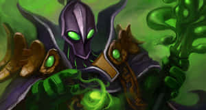 The Master Of The Mystical Arts – Rubick In Action Wallpaper