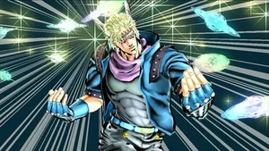 The Masterful Caesar Anthonio Zeppeli In Action Wallpaper