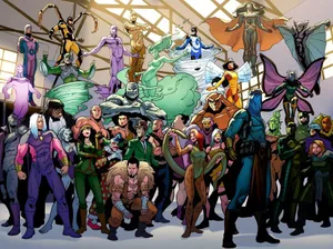 The Masters Of Evil Unites For A Cause Of Ultimate Destruction Wallpaper