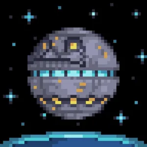 The Menacing Death Egg Hovering Above Earth Wallpaper