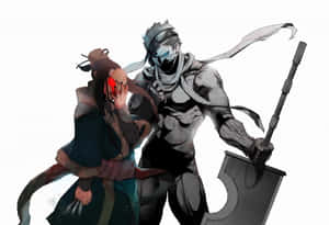 The Menacing Zabuza Momochi From Naruto Series Wallpaper