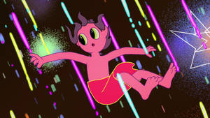 The Midnight Gospel Falling With The Stars Wallpaper