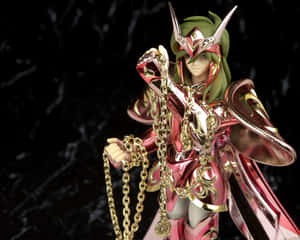The Mighty Andromeda Shun From Saint Seiya Anime Series Wallpaper