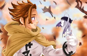 The Mighty Arthur Pendragon From Seven Deadly Sins Wallpaper