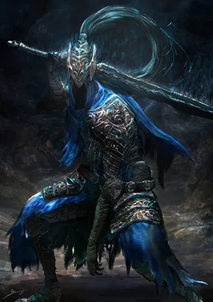 The Mighty Artorias The Abysswalker In Action Wallpaper