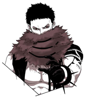 The Mighty Charlotte Katakuri In Action Wallpaper