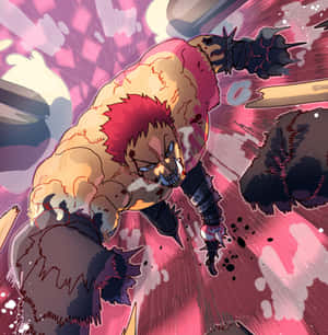 The Mighty Charlotte Katakuri In Action Wallpaper