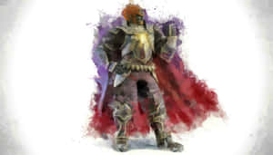 The Mighty Ganondorf Unleashed In A Powerful Pose Wallpaper