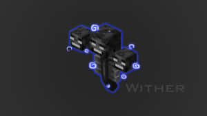 The Mighty Minecraft Wither Boss Wallpaper