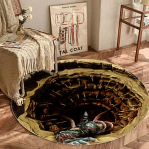 The Mighty Sarlacc Hidden In The Sands Of Tatooine Wallpaper