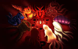 The Mighty Tailed Beasts Of The Naruto World Wallpaper