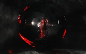 The Mighty Vampire Lord Enthroned Wallpaper