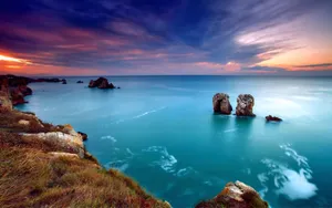 The Mind's Colorful Vortex Wallpaper